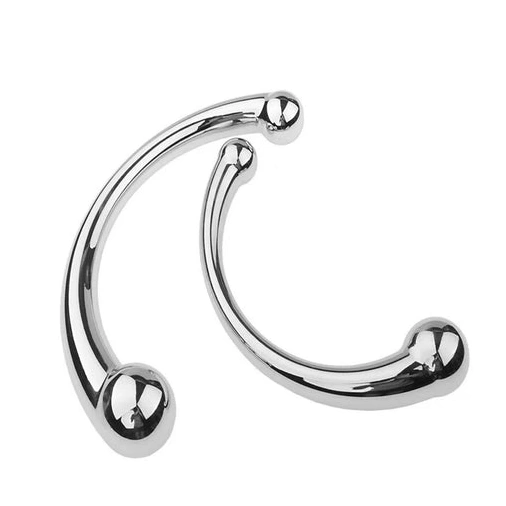 Stainless Double Elegant Anal Steel 5858 Ended Hook 0203